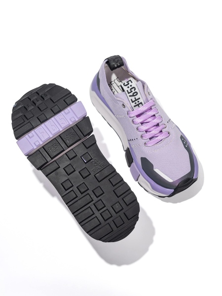 Кроссовки женские Fabi FD9260 KNIT/LILLA